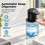 Soap Dispenser Automatic Soap Dispenser Wall Mount Rechargeable Liquid Soap Pump for Bathroom Kitchen 6