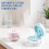 Portable Denture & Retainer Case (with Snap-Lock Lid) - Leak-Proof Travel Case for Dentures, Retainers 5