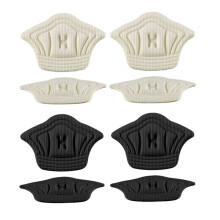 4Pair Heel Grips Liner Cushions Inserts,Adhesive Heel Grips Inserts for Loose Shoes Thickness 5mm Stop Heel Slip Blister