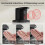 Soap Dispenser Automatic Soap Dispenser Wall Mount Rechargeable Liquid Soap Pump for Bathroom Kitchen 4