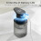 Soap Dispenser Automatic Soap Dispenser Wall Mount Rechargeable Liquid Soap Pump for Bathroom Kitchen 5