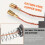 180Pcs 18 Sizes Electric Motor Carbon Brushes Replacement for Hammer Drills Circular Saws Power Tool 6