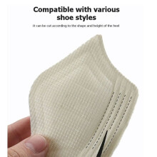 4Pair Heel Grips Liner Cushions Inserts,Adhesive Heel Grips Inserts for Loose Shoes Thickness 5mm Stop Heel Slip Blister
