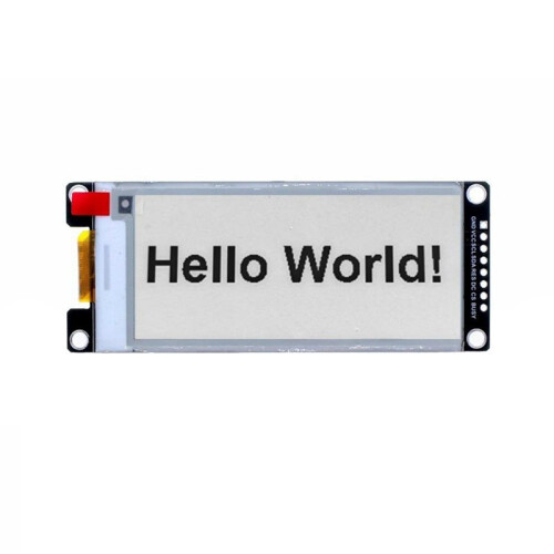 2.9 Inch E-Ink Display Module Black White E-Paper Display Label Screen 128x296 SPI Port 2
