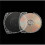 12Pcs Transparent Clear Game Disc Case Storage Shell Cover PSP UMD Protective Box Replacement for  PSP1000/2000/3000 4