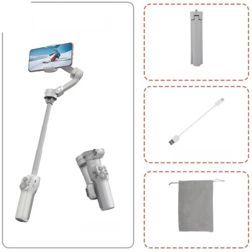 Phone Gimbal AI Tracking Handheld Stabilizer Shooting Anti-Shake Shooting Bracket Stabilizer 2