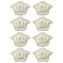 4 Pair Heel Grips Liner Cushions Inserts,Adhesive Heel Grips Inserts for Loose Shoes Beige Thickness 10mm