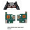 2pcs Back Paddles Replacement Left Right  Board for PS5 DualSense  Controller LB RB Buttons Repair Parts 4