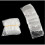 12Pcs Transparent Clear Game Disc Case Storage Shell Cover PSP UMD Protective Box Replacement for  PSP1000/2000/3000 6