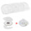 12Pcs Transparent Clear Game Disc Case Storage Shell Cover PSP UMD Protective Box Replacement for  PSP1000/2000/3000 2