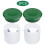 2PCS  Hole Cup with Cap Set, Practice Putting Green  Accessories for Backyard Home Training 6