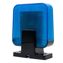 Universell 12V/24V/220V LED-Varningslampa Säkerhetsskydd Signallarm Blinkande Ljus för Grindbelysningslarm