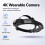 Wearable Camera with Built-in IMU for Motion Data Synchronization, 4K EIS Image Stabilization, Robot Vision,Data Capture 8