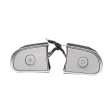 Steering Wheel Volume Adjust Cruise Control Button for E2 Proton EMas 5 2025-2026 Silver-Gray