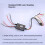 Car DRL Controller Auto LED Daytime Running Light Relay Threshold Voltage Adjustable Harness Dimmer 12/24V with /Off 7