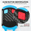 2 Button 433MHz Electric Gate Remote Control Transmitter Rolling Code Garage Door Opener for CENTURION Control System 7