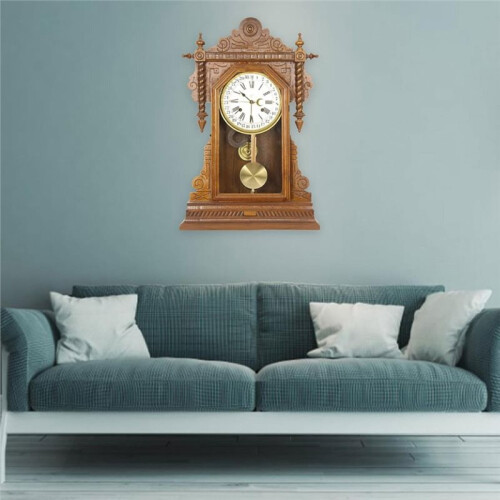 Metal Pendulum Replacement for Wall Clock, Wear-Resistant Clock Accessory and Wedding Gift Idea 2