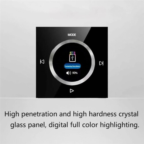 86 Type Wall Mount Music Controller System Hifi Knob Controller  Stereo Background Music Home Amplifier Panel 2