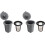 2X Reusable Filter Cups Replacement for  Coffee Makers Coffee Cups for  Single Serve Coffee Machines 1