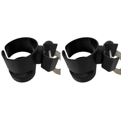 2X Supporto per Supporto per Microfono, Supporto per Bicchiere D'Acqua, Portaborraccia per Supporto per Microfono, Supporto per Bici e Scooter, 1