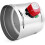 2 Set 8 Inch Motorized Duct Damper,Adjustable Volume Damper, Backdraft Damper Airflow Control,AC 24V 2