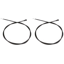 2X Hood Lock Release Open Cable Compatible with MK4 Bora 1999 2000 2001 2002 2003 2004 2005 1J1823531C