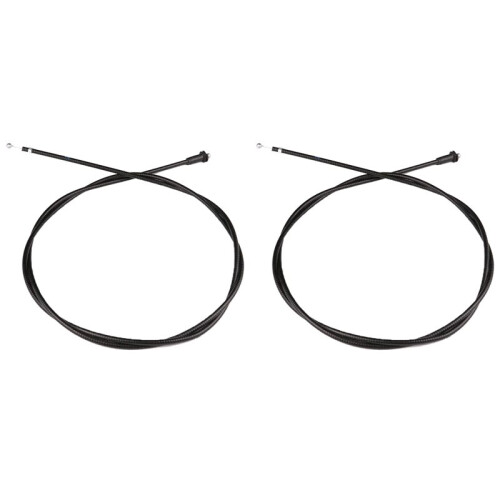 2X Cofano  Lock Release Open Cable per   MK4 Bora 1999 2000 2001 2002 2003 2004 2005 1J1823531C 1