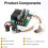 PWM Speed Controller Adjustable Driver  Low Voltage , 40A 12V/24V/36V/48V , Forward Reverse 5