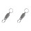2X Titanium Alloy Magnetic Key Holder, Quick Release Keychain, Detachable Keychain, Safely Lock System, 360  Rotatable 1