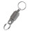 2X Titanium Alloy Magnetic Key Holder, Quick Release Keychain, Detachable Keychain, Safely Lock System, 360  Rotatable 2
