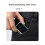 AudioX Touch Screen Gaming USB Hub Type-C 8K Gaming Sound Card 2-to-3 Port Standalone Power D/A Decoding Silver 6