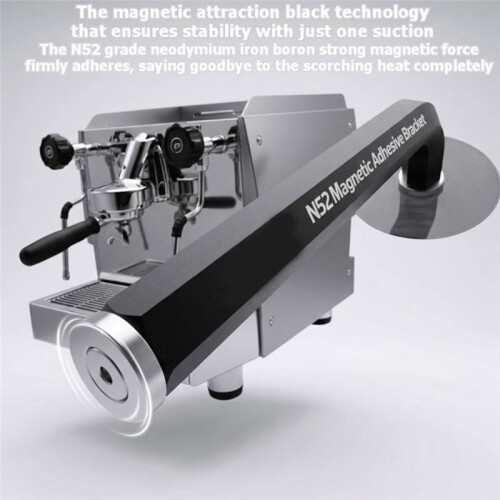 Magnetic Bracket for Coffee Puck Screen,Magnet Double-End Adsorption,Espresso Puck Screen Storage Holder 2