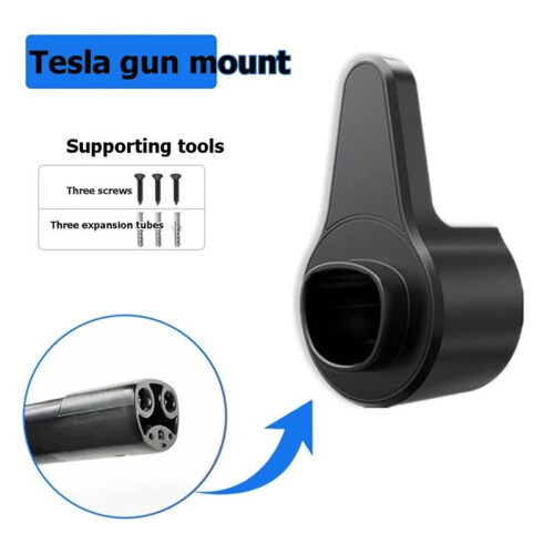 EV Charger Plug Holder Wall Mount for  Specific Charging Cable Holder for Home Garage Charging Station 1