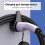 EV Charger Plug Holder Wall Mount for  Specific Charging Cable Holder for Home Garage Charging Station 5