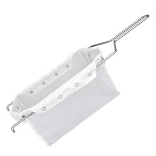 Deep Fryer Oil Filter Bag and Frame, Extends Oil Life, Maintains Food Quality, Straining & Filtering for Cooking Oil