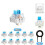 90Pc Keyboard Switches with  Puller,3PIN  Keyboard Clicker Replacement Dustproof Mechanical Keyboards Switches 2