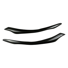 Headlight Eyebrow Trim Sticker for Previa Estima ACR50 2009-2015 Real Carbon Fiber Exterior Accessories