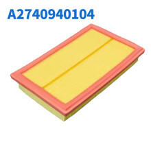 2X Car Air Filter Cleaner Element A2740940104 for W205 W213 X253 C180 C200 C300 E200 E300 GLC