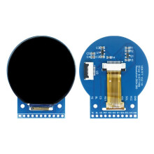 2X Modulo Schermo Rotondo A Colori LCD TFT da 1,5 Pollici IPS 11 Pin 360x360 ST77916 QSPI 3V-5V Ampio Angolo di Visione per Elettronica Fai da Te