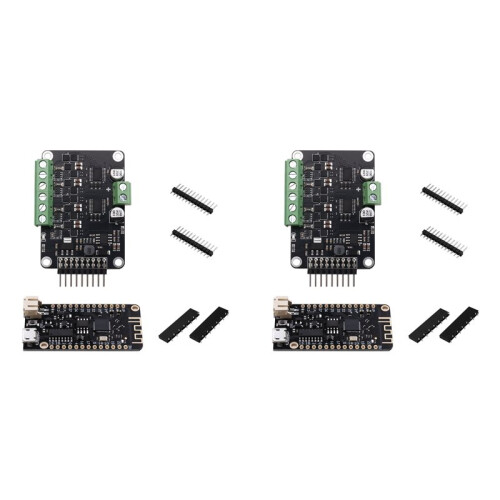 2X Simple FOC Shield MKS DUAL FOC V3.2 BLDC Servo Motor Board Development Motor Controller ESP32 3phase Driver Brushless
