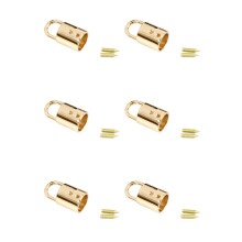 180Pcs 12mm Metal Bag Buckle Strap Tassel Cap Clasp Hook Connector Hanger Rope Cord Lock DIY Hardware Accessories