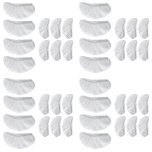 40 Accessoires pour Nettoyeur Vapeur, Tampons de Nettoyage Vapeur Réutilisables Universels, Accessoires pour Jet de Vapeur, Nettoyeur Vapeur Portatif