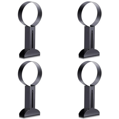 4X Adjustable Wall Bracket for 10cm Diameter Fish Bubble Lamps Secure and Stylish Aquarium Light Holder