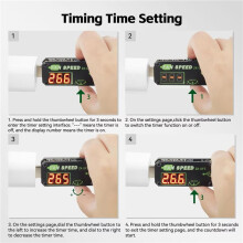 2X for 3D Printing Model Standard Part USB Motor Speed Controller 5W IA002 Can Set Timed Shutdown X1 P1 A1
