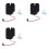 3X 12V 2A Electric Magnetic Lock Fail Safe Holding Force Electromagnetic Door Access Control System Cabinet Boxes 2