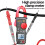 2X ANENG  Digital Clamp Multimeter ST181 AC Current Voltage Continuity Tester Clamp Meter Ammeter NCV Ohm 6