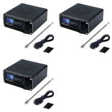 3X Upgraded ATS-20+ Si4732 Full-Band Radio Receiver FM AM (MW SW) and SSB (LSB USB) DSP SDR Receiver with Antenna