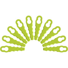 Set of 10 Cutting Blades for Double Serrated Blade Heads, Sharp Blades for Everyday Cutting Tasks, Versatile Tool Refills, Great Pick