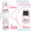 Costway Art Easel Double-sided Easel w/Magnetic Whiteboard Pink 4