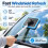 Dual Window Cleaner, Extendable Handle Microfiber Pads for Car Window Mirror Household Glass 5